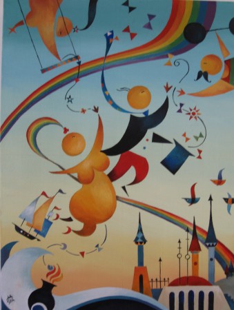 l'arcobaleno degli amori acrobatici